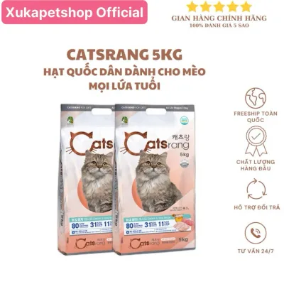 Thức ăn hạt Catsrang Lna dành cho mèo mọi lứa tuổi cao cấp