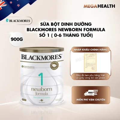 Blackmores Newborn Formula No. 1 (900g) Formula Milk for Babies 0-6 Months Old