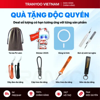 Túi Đựng Đa Năng, Bút Vệ Sinh, Sticker, Vòng Dán Từ Tính, Móc Treo Đa Năng TRANYOO