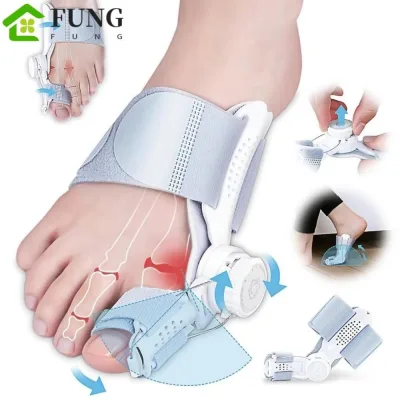 FUNG Bunion Corrector, Núm có thể điều chỉnh Thiết kế chỉnh hình Ngón chân Valgus Orthosis, Máy duỗi chỉnh hình Ngón chân tách rời Valgus Toe Corrector Toe Corrector Toe Correction