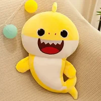 Thú nhồi bông cá mập baby shark đáng yêu - Size 30cm - Quà tặng gấu cá mập baby shark nhồi bông dễ thương - Gối ôm mềm mịn cho bé