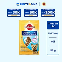 Bánh Xương Chó Kiểng Pedigree Dentastix (60g)
