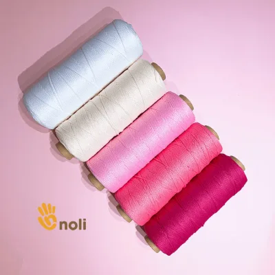 Sợi dệt trơn 2mm Craft yarn VN chuyên móc túi xách, ví, mũ nón lên dáng đẹp, màu sắc vintage 160g (Đủ bảng màu 01-78)