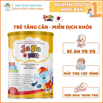 Sữa bột cho bé tăng đề kháng cho bé sữa cho bé giúp bé tăng cân Japa Milk Chính Hãng