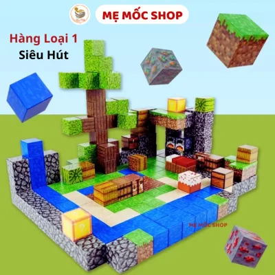 Khối Nam Châm Từ Tính Lắp Ghép Mô Hình Sáng, Đồ Chơi Khối Xây Dựng Giáo Dục Cho Trẻ Em