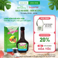 Long Đởm Giải Độc Gan của Dược Bình Đông thanh nhiệt, giải độc, mát gan - chai 280ml