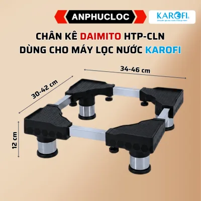 Chân kê máy lọc nước KAROFI, KANGAROO Inox Daimito HTP-CLN dùng cho tất cả máy lọc nước RO