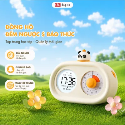 Đồng hồ đếm ngược DODUPO hẹn giờ học tập, bấm giờ thông minh, quản lý thời gian cho trẻ em