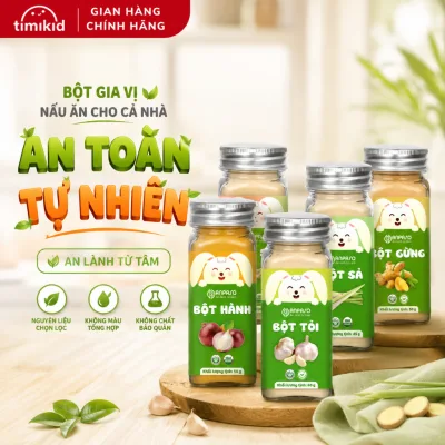 Bột Gia Vị Cho Bé Ăn Dặm ANPASO Làm Tăng Hương Vị Cho Bữa Ăn Của Bé
