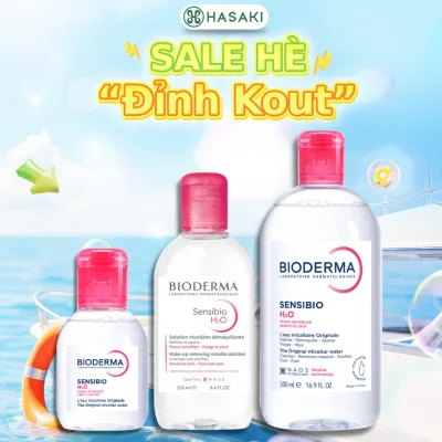 Nước Tẩy Trang Bioderma Dành Cho Da Nhạy Cảm Sensibio H2O Hasaki Chính Hãng