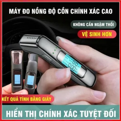 Máy Đo Nồng Độ Cồn C07 Và C10, Máy Thổi Nồng Độ Cồn Cao Cấp Đo Bằng Cách Thổi Vào Thiết Bị Chính Xác Sau 3 GIây