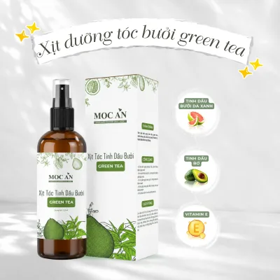 Bgr120 - Green Peel Grapefruit Essential Oil Spray & Moc an Green Tea Essential Oil Haircare 120ml Supports Hair Loss Reduction, Hair Growth Hair Care