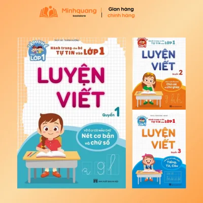 Sách – Bộ 3 luyện viết, hành trang cho bé tự tin vào lớp 1