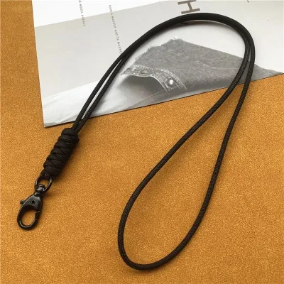 Dây đeo điện thoại sang trọng Dây buộc cổ Dây buộc cho chìa khóa Thẻ ID Dây đeo điện thoại di động thủ công Vòng cổ dệt Dây đeo điện thoại cầm tay Landyard cao cấp cho iPhone