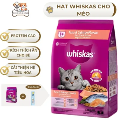 Thức ăn mèo Whiskas túi 400g SIÊU THỊ THÚ CƯNG cải thiện hệ tiêu hóa ,khích thích ăn uống cho mèo