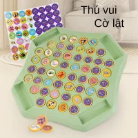WISLEO Trẻ Em Flip Board Cha Mẹ-Con Tương Tác Trận Chiến Để Bàn Trò Chơi Phù Hợp Tập Trung Mẫu Huấn Luyện Trí Nhớ Cờ Vua Đồ Chơi Giáo Dục