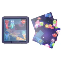 Đồ chơi board game xếp hình đèn pin bắt ma ghost catchers 30 thẻ 60 cấp độ thông minh sáng tạo cho bé B4KIDS - B1