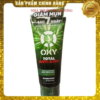 Sữa rửa mặt cho nam Oxi total anti- acne - tuyp 100gr - cho da mụn Skincare Làm Đẹp Da Chăm Sóc Da