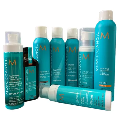 Trọn bộ sản phẩm chăm sóc và tạo kiểu tóc Moroccanoil Stylist Promotion