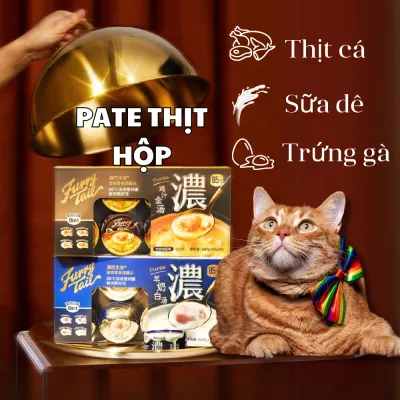 Pate Thịt Hộp Cao Cấp Cho Thú Thức Ăn Cho Thú Cưng - Pelagia