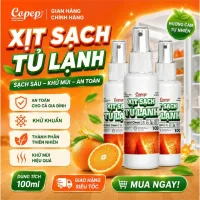 Copep Xịt Sạch Tủ Lạnh Chai 100ml - Loại Bỏ Vết Bẩn Trên Tủ Lạnh & Bếp & Bàn Gỗ - Sản Phẩm Chính Hãng