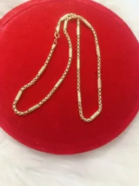Dây chuyền nam nữ dây công đốt trúc cam kết không đen không gỉ