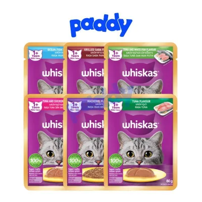 Pate Whiskas Adult Mèo Trưởng Thành 80g