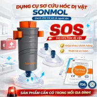 Dụng Sơ Cứu hóc dị Vật Sonmol MFAC-08VC thiết bị Sơ Cứu Hóc Dị Vật Đường Thở Cho Trẻ Em & Người Lớn