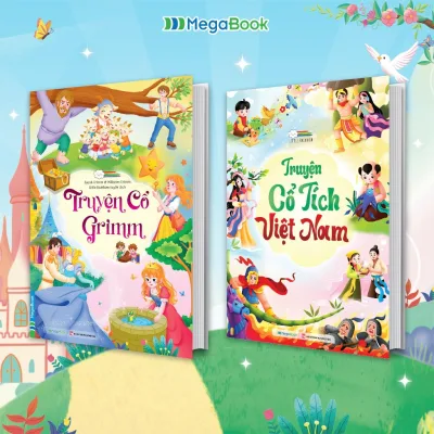 Sách Combo Truyện Cổ Tích Việt Nam (bản mới) và Truyện cổ Grimm ( 2 cuốn)
