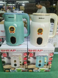 Ấm Siêu Tốc SHRAP 3.0L [ THƯƠNG HIỆU NHẬT BẢN - BH 1 NĂM] ==> Siêu đẹp - Siêu bền bỉ