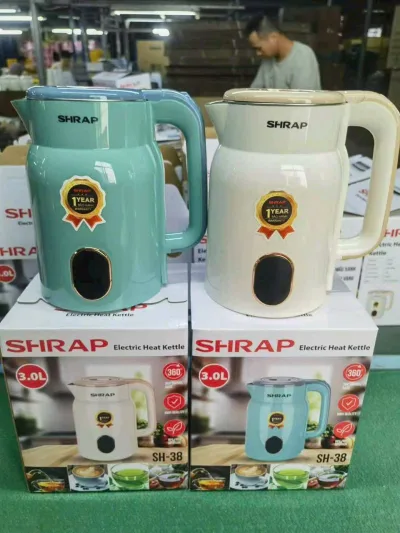 Ấm Siêu Tốc SHRAP 3.0L [ THƯƠNG HIỆU NHẬT BẢN - BH 1 NĂM] ==> Siêu đẹp - Siêu bền bỉ