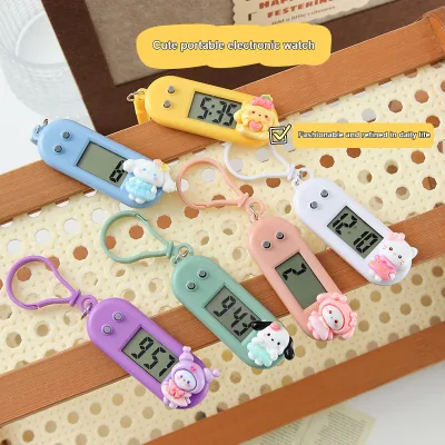 COD⚡️⚡️Đồng Hồ Điện Tử Mini Dễ Thương Loopy Móc khóa đồng hồ thời trang Quà Tặng Học Sinh