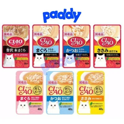 Pate Mèo Ciao 7 Vị 40g (Thái Lan)