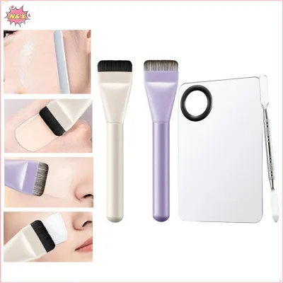 Bộ cọ nền và bảng trang điểm N & X Kem nền Công cụ trộn kem móng tay nghệ thuật Trang điểm mỹ phẩm Bộ dụng cụ trang điểm.