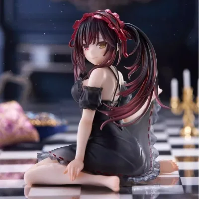 13cm Anime Tokisaki Kurumi Váy Ngủ Mô Hình Búp Bê Đồ Chơi Sưu Tập Tượng Quà Tặng