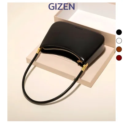 Túi xách kẹp nách nữ đeo vai cầm tay sang chảnh trẻ trung đi tiệc cao cấp Full box GIZEN TX47