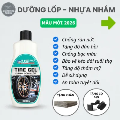 Dưỡng Lốp + Nhựa Nhám - US PRO MAX 500ML ( RU486 )