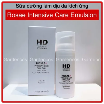 HD Cosmetic Efficiency Rosae Intensive Care Emulsion Sữa Dưỡng Làm Dịu Da Kích Ứng 50ml - Gardencos