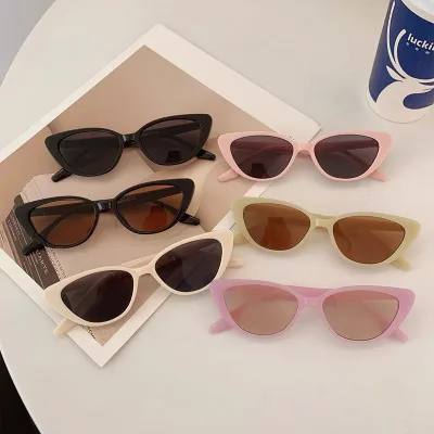 Kính mát du lịch gọng mắt mèo thời trang Trung Hàn unisex phong cách retro k97