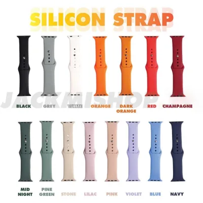 Dây đeo silicon cao cấp cho đồng hồ thông minh aw series Ultra 11 10 9 8 7 6 5 4 3 49mm 46mm 45mm 44mm 41mm 40mm 38mm