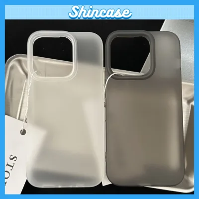 Ốp Lưng iPhone Silicon Lì Trong Suốt, Thiết Kế Đơn Giản Sang Trọng Cho iPhone 7/8/X/XS/11/12/13/14/15/16/17/Plus/Pro/Max