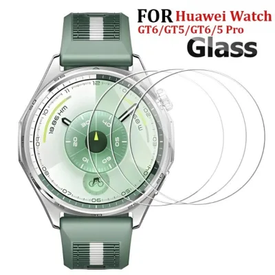 Kính Cường Lực Cho Huawei Watch GT 6 5 46mm 41mm Phim Bảo Vệ Màn Hình Chống Trầy Xước Cho Huawei GT6 GT5 46mm Đồng Hồ Phụ Kiện