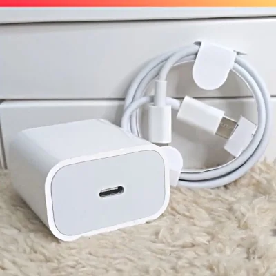 Bộ Sạc Nhanh 20W PD Kèm Dây Cáp Type-C Tốc Độ Cao Ổn Định Bảo Vệ Pin