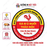 In tem sữa nhựa chống nước 100%, thiết kế miễn phí!