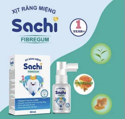 Xịt răng miệng SACHI Cho Bé / Chai 30ml - Ngăn Ngừa Mảng Bám Giảm Hôi Miệng (Giống sản phẩm Midkid) SHC
