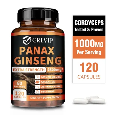 Thực phẩm chức năng nhân sâm GREVIP; Giúp tăng cường sinh lực, cải thiện thể lực và sức khỏe tinh thần