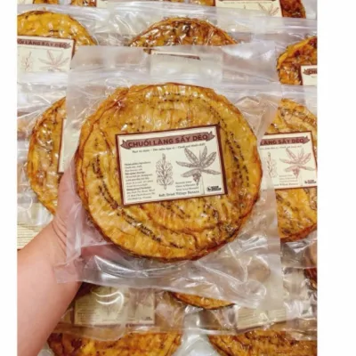 500g Bánh chuối ép dẻo Tây Ninh - Nguyệt Như