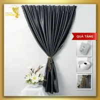 Rèm cửa dán tường decor trang trí vải gấm chống nắng cao cấp treo phòng ngủ, giường tầng Remcualuxry Lux100