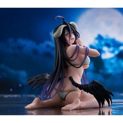 13cm Hoạt Hình OVERLORD Anime Hình Để Bàn Dễ Thương Đồ Bơi Albedo Nhân Vật Hành Động Mì Chặn Hình Tượng Mô Hình Bộ Sưu Tập Đồ Chơi