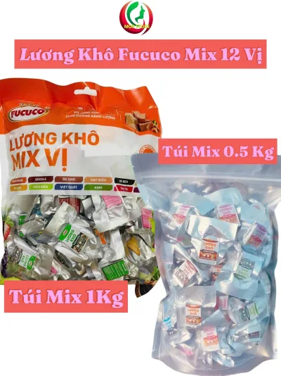 1 kg Mini Nutritious Fucuco Dry Food, Delicious and Convenient - Snack